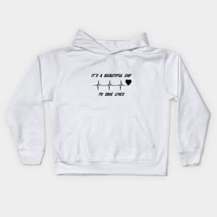 Its A Beautiful Day Kids Hoodie